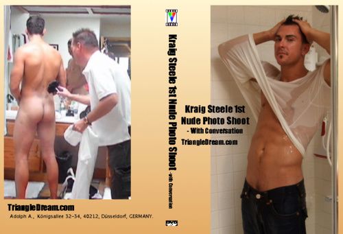 Kraig Steele 1st Nude Photo Shoot- with Conversation Home DVD