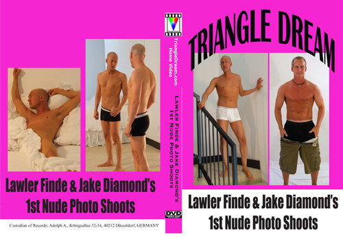 Lawler Finde & Jake Diamond's 1st Nude Photo Shoot Home DVD