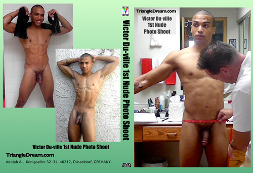 Victor Du-ville 1st Nude Photo Shoot Home DVD